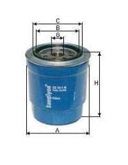 KIA Besta (1993 >…) - K-Serie (1999 >…) - Ceres (1992 >…) (ZP 59F, ZP 3008 F), Mazda 626 II (83-87), B SerIsI(pIck up), E2200 Eski Model Yakıt Filtresi