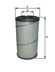 NEW HOLLAND TT 55, TT 65, TT 75 (DIŞ+İÇ) TAKIM HAVA FİLTRE (1930589)