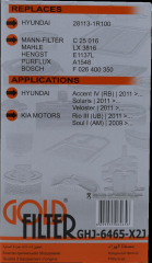 Hyundai Accent III Blue (2011 >…) 1.4 CVVT - 1.6 CRDi Hava Filtresi