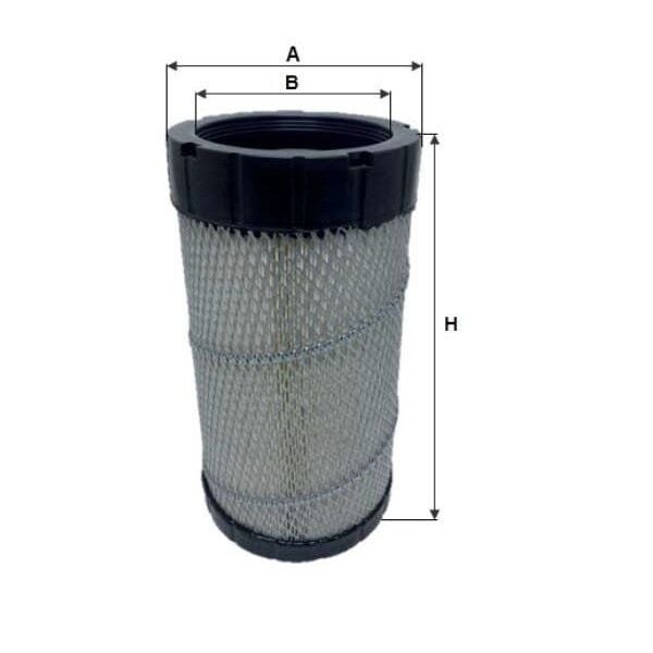 IngersollL-Rand SSR UP5-22 Hava Filtre (Fleetgurd AF25960 VE Mann C 16013 muadilidir)