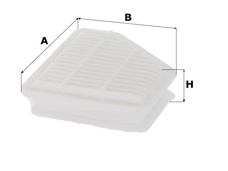 Toyota Corolla X (E4, E15), XI (E18), Toyota Auris I ve II (E150, E180) 1.4 D4-D Dizel Hava Filtresi