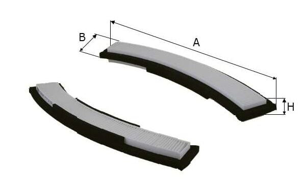 47744959-47744960 New Holland Klima Filtre Takım (Çiftli) (Sağ-Sol)