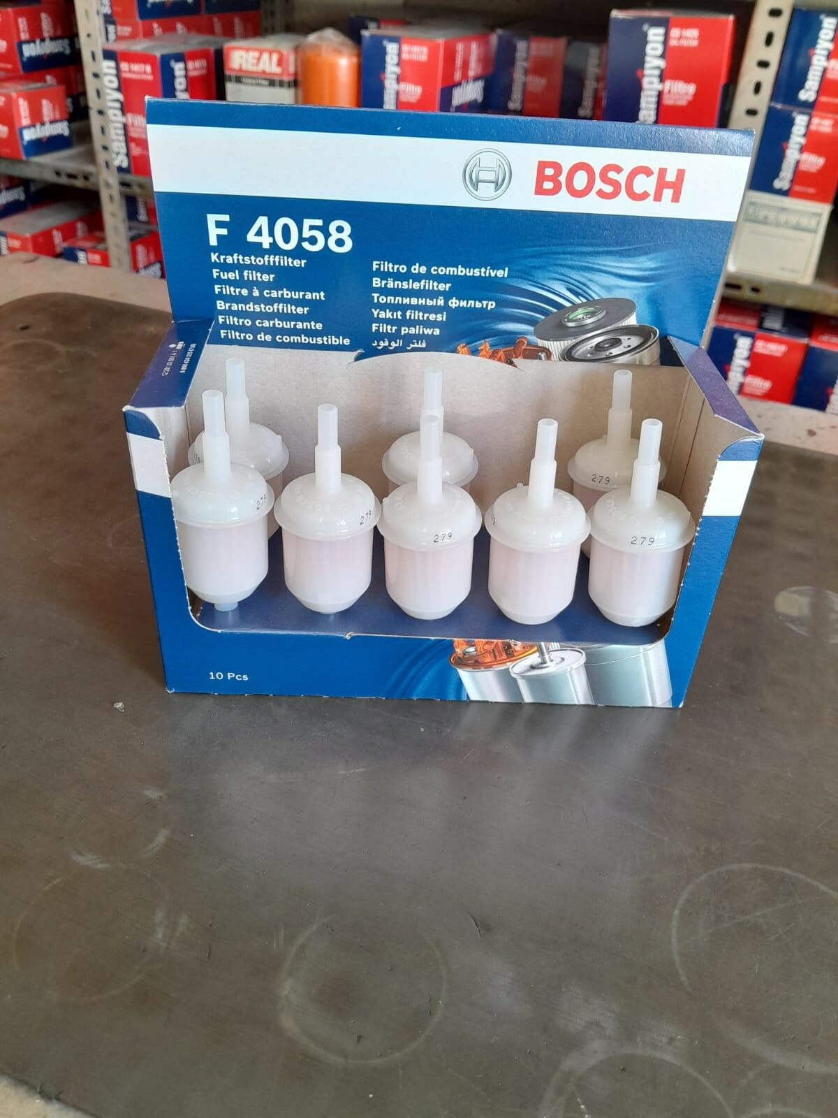 Plastik Benzin Ara Filtresi