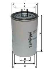 Ford Cargo 1826-1832-1833-1835-1846t-2526-2532-2838, Ford Otosan Cargo/New Cargo/F-Max Su Ayırıcı Seperatör Yakıt Filtre